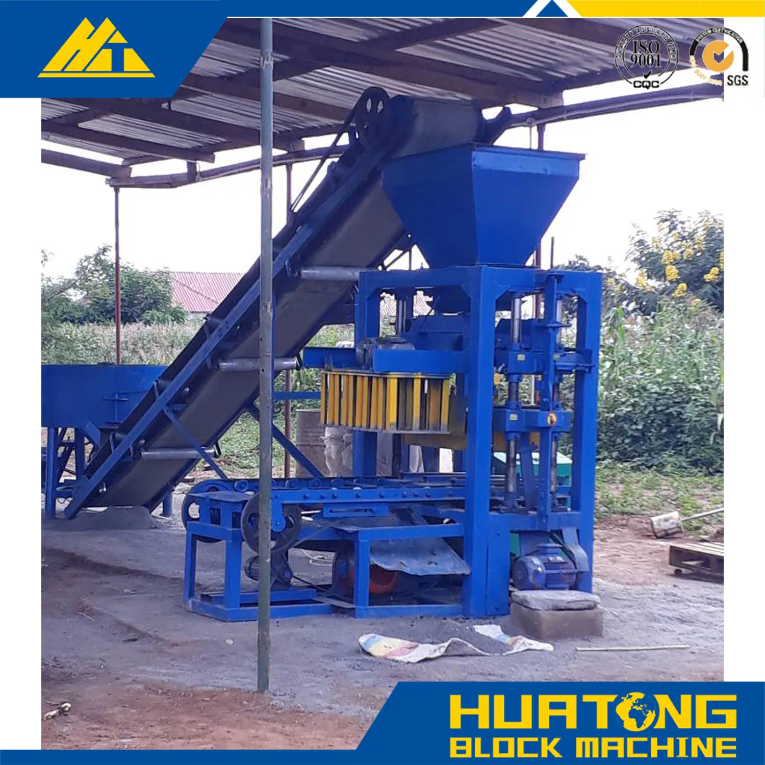 Qtj4-30 Block Making Machine High Strength with Affordable Price