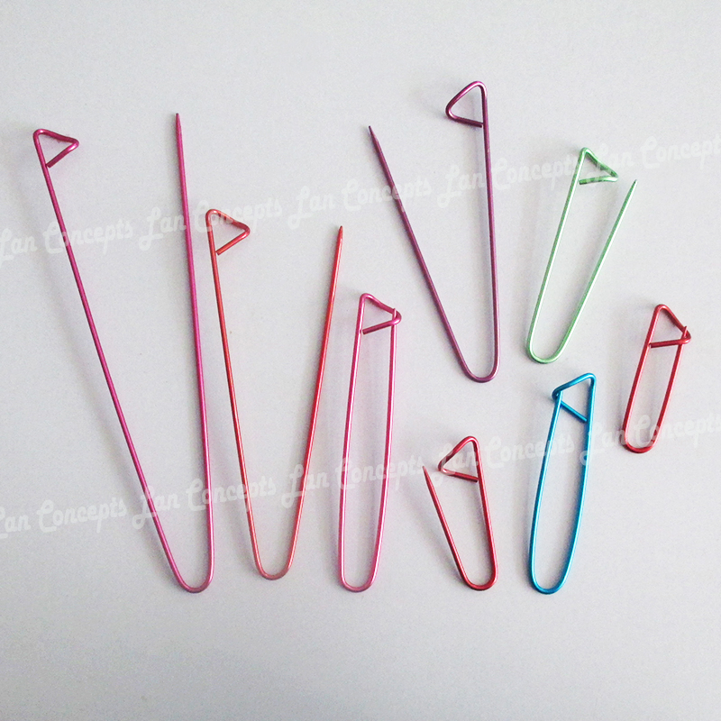 Safety Pin Crochet Locking Stitch Marker Knitting Tool Craft Accessories La0394
