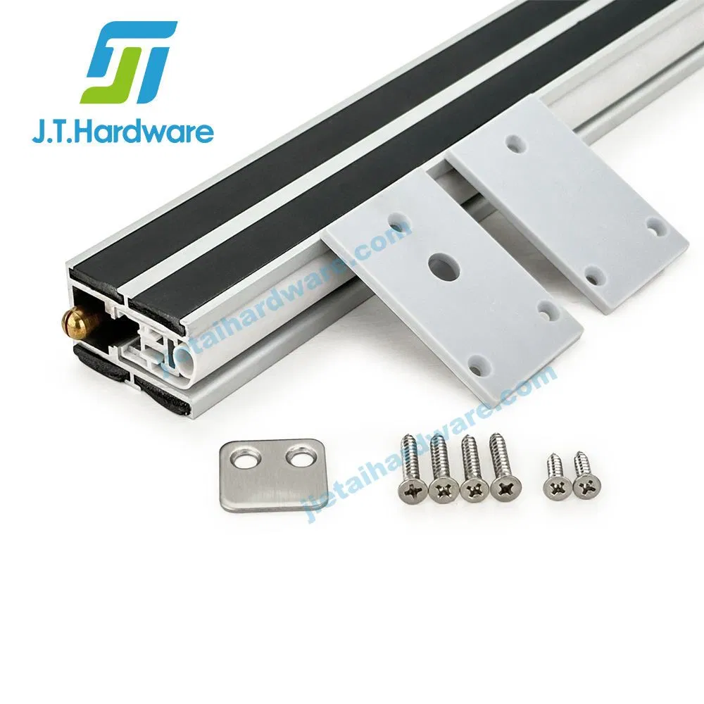 Silicon Rubber in Black Color Concealed Automatic Aluminium Door Bottom Seal