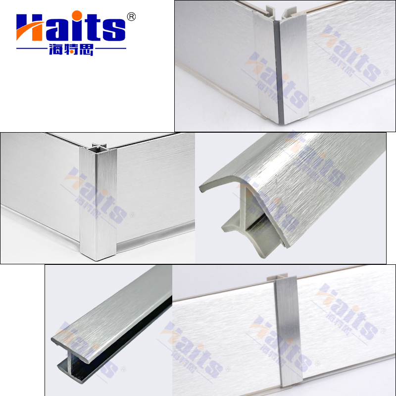 Kitchen Fitting 45 Degree Plinth Connector PVC Plinth Corner Connector Manufacturers