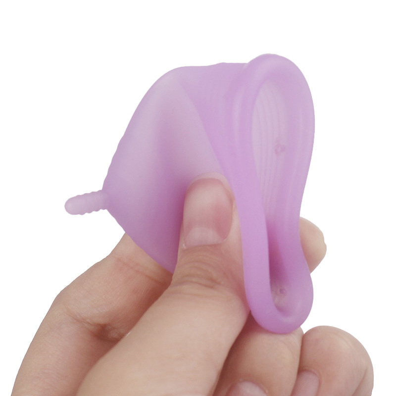 Eco-Friendly New Packaging Soft 100% Medical Grade Organic Reusable Lady Silicone Period Menstrual Cup for Women