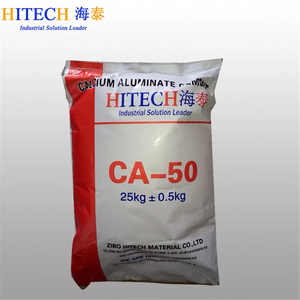 Hitech World-Class Hot Sale Ca50 A600 A700 A900 High Alumina Refractory Cement