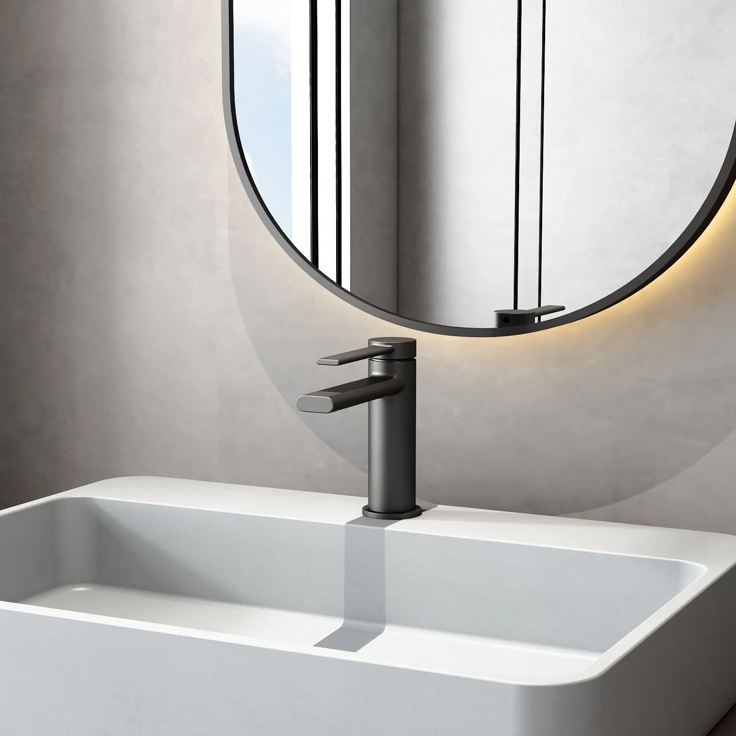 Cheap Bathroom Accessories Silver Mixer Tap Faucet for Basin