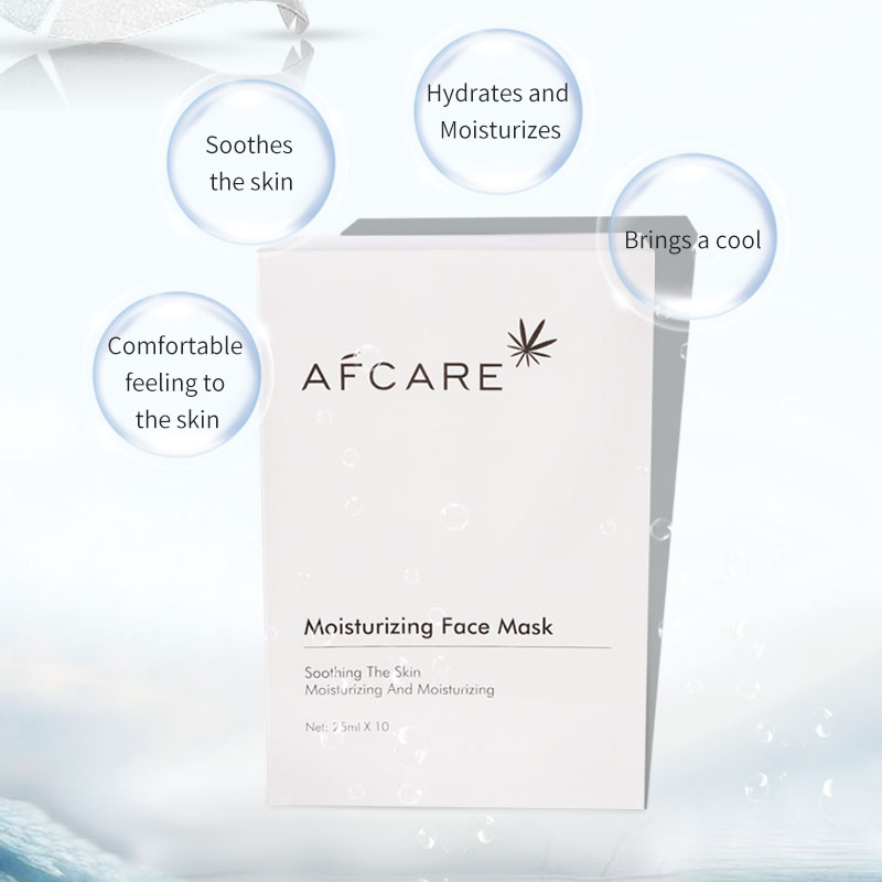 Factory Price Moisture Lightening Nourishing Sheet Face Mask for Woman Man White Face Mask