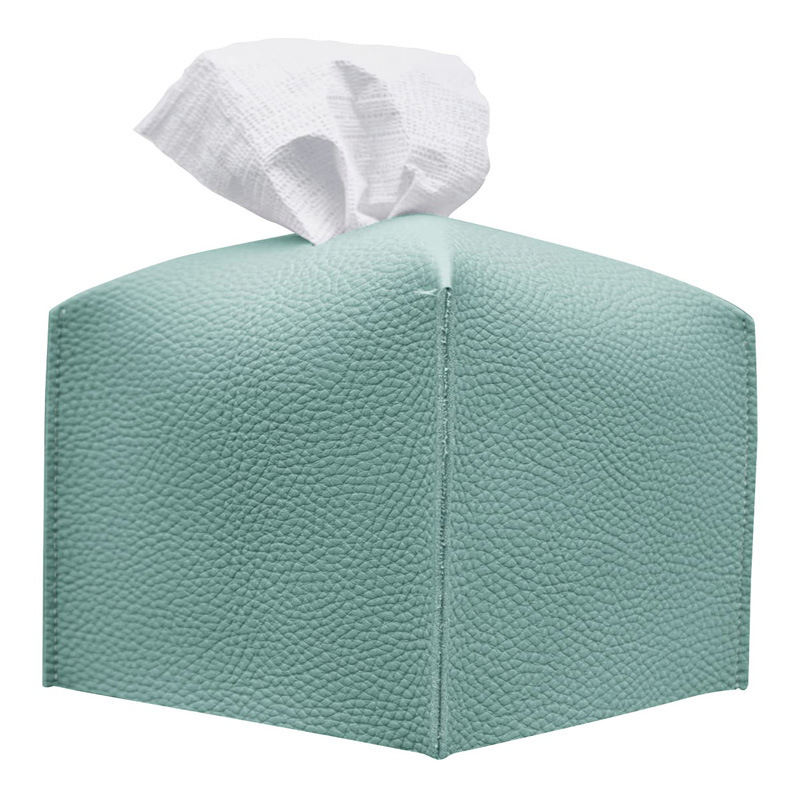 Living Room Nordic Style Modern Office Leather Tissue Box