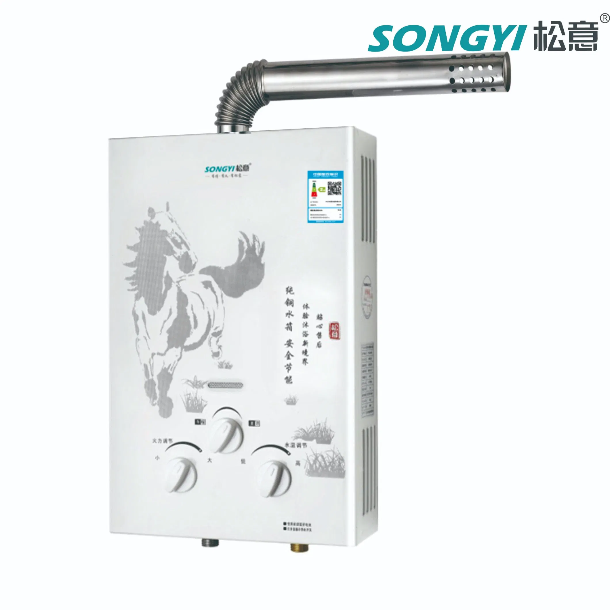 Factory Custom Gas Water Heater Free-Oxygen Copper Heat Exchanger for Small Place