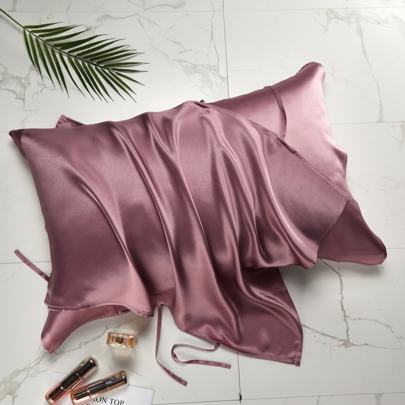 Wholesale 100% Silk Custom Size Silk Pillowcase with Custom Design and Box