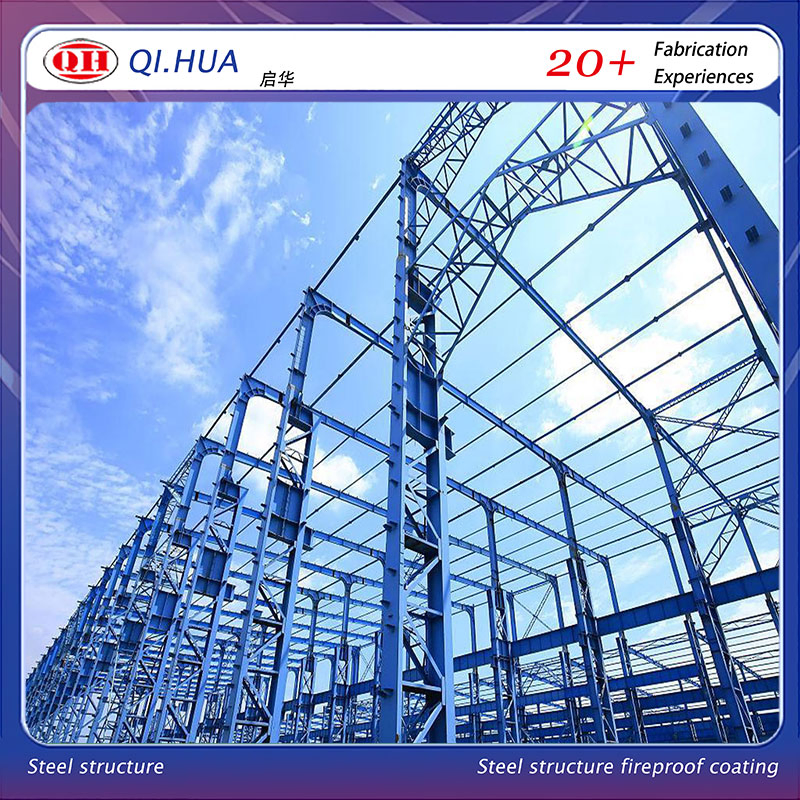 Q355b Prefab Structural Steel Frame Logistics Building Warehouse with Engineering Structure