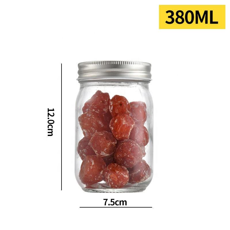 Hot-Selling Food Glass Jar Glass Mason Bottle