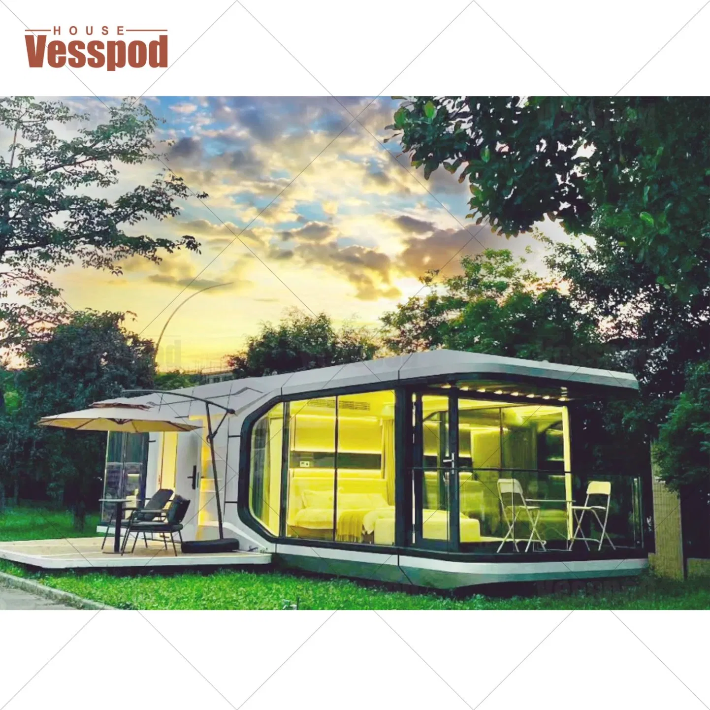 Homestay Space Capsule, Solar Power Generation