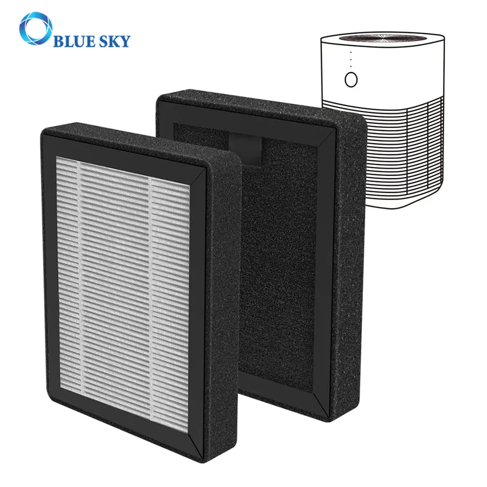 True HEPA and Activated Carbon Filter LV-H128-RF for Levoit Air Purifier LV-H128 Replacement Filter