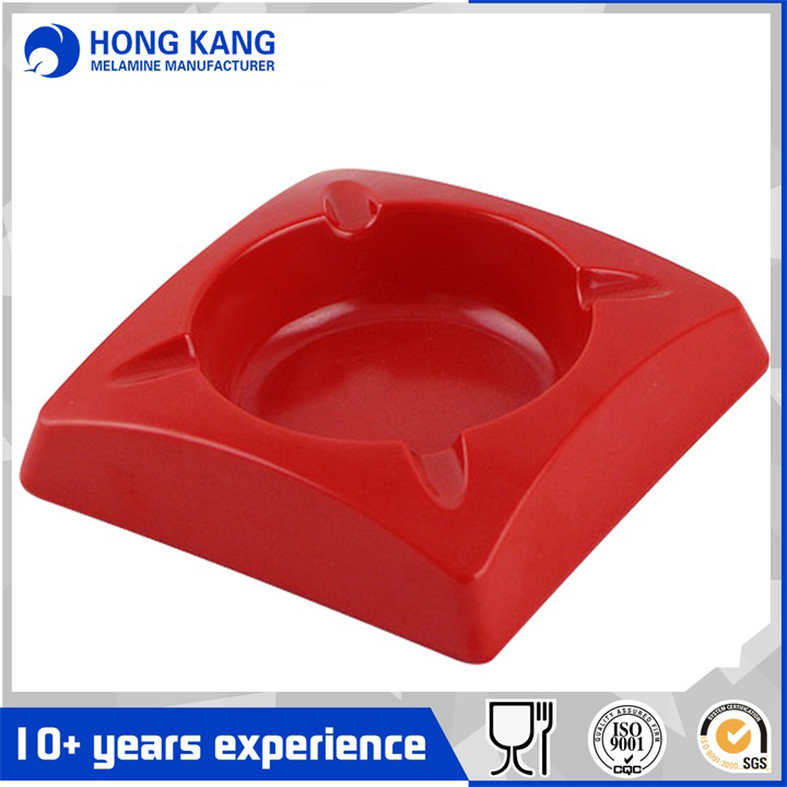Square Electronic Fireproof Melamine Ashtray