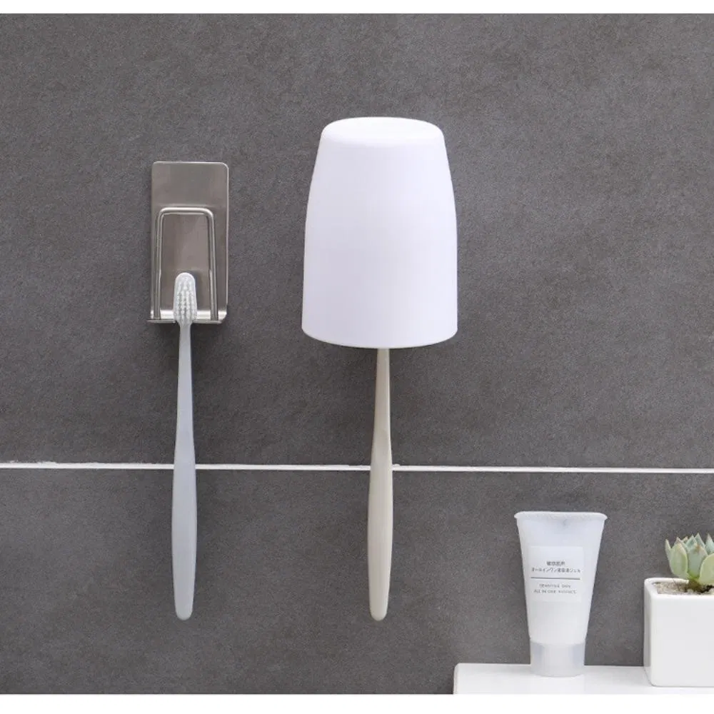 Wall Mount Stainless Steel Toothbrush Holder Bathroom Organizer Bl19208