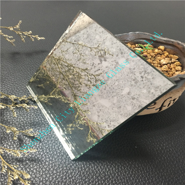 Elegant 4mm Silver Antique Decorative Wall Mirror for Home Decor2.