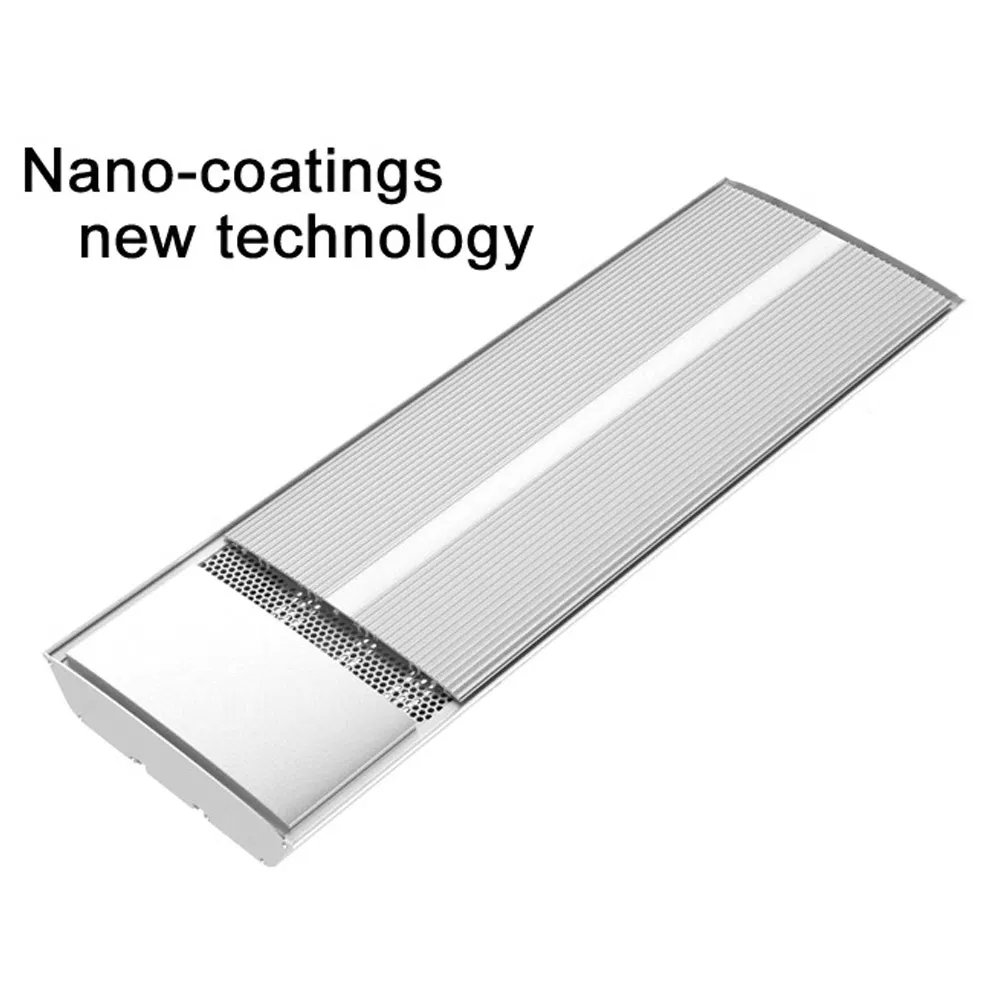 Infrared Radiant Heater for Bathroom Use with LED Light