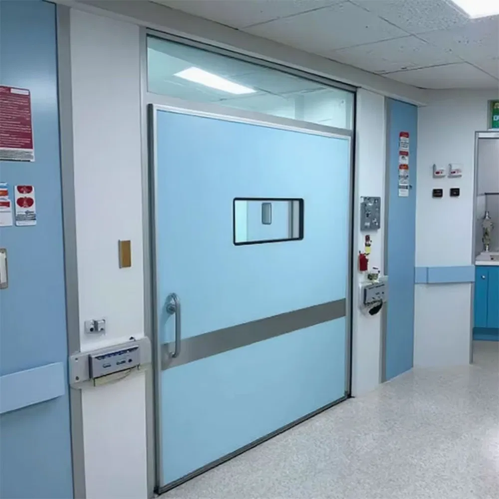 Galvanized Steel Fire Rated Door - Soundproof & Smoke Sealed Fire Door CE UL Available