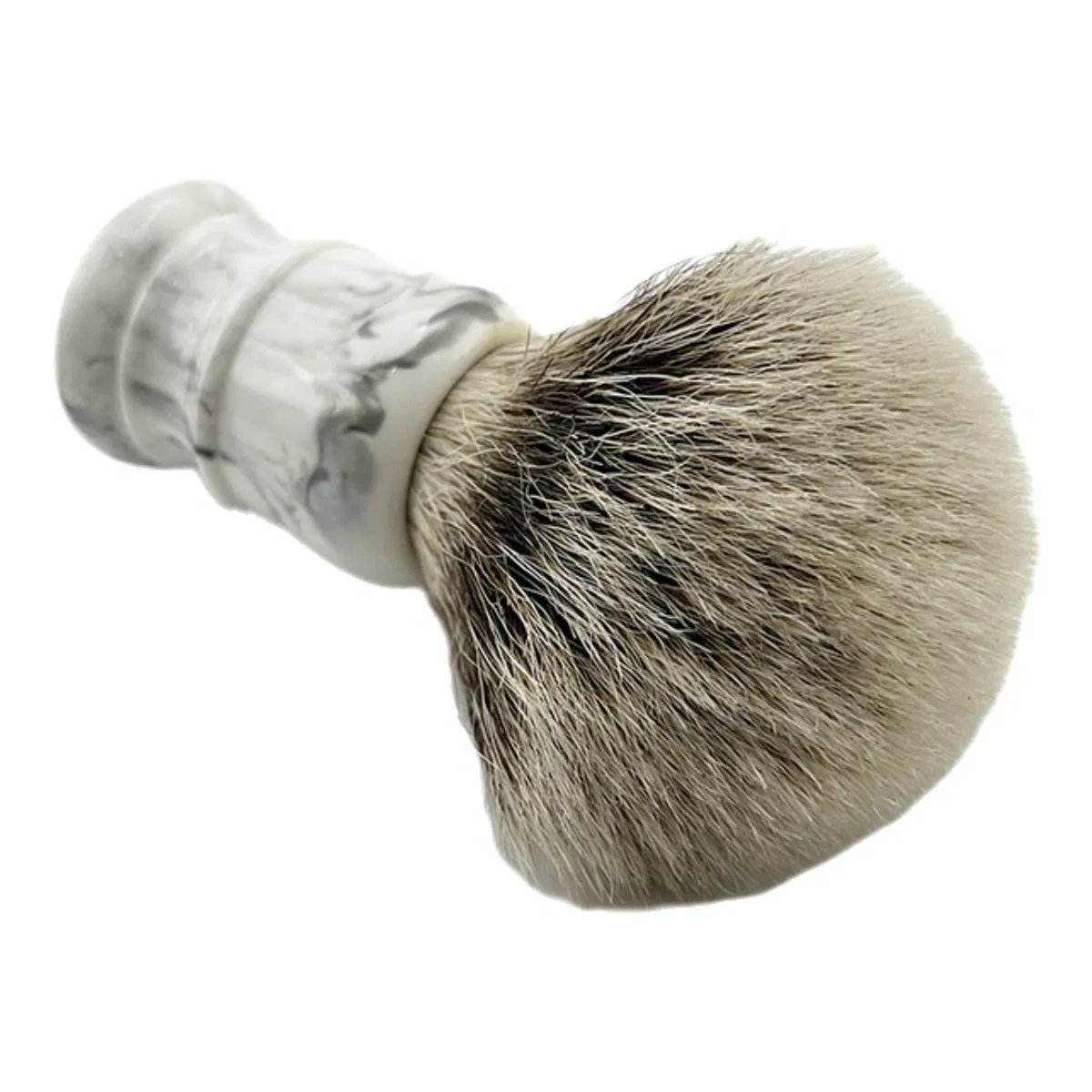 Custom Professional Salon Beard Brush Plastic Handle Hair Classical Wet Shaving Cleaning Brush