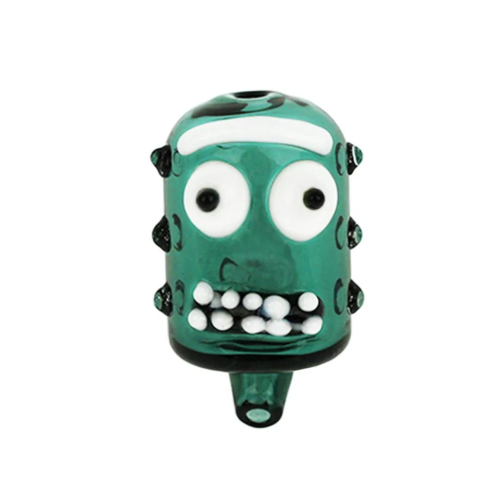 Pickle Rick Glass Carb Cap for Quartz Banger Oil DAB Rig