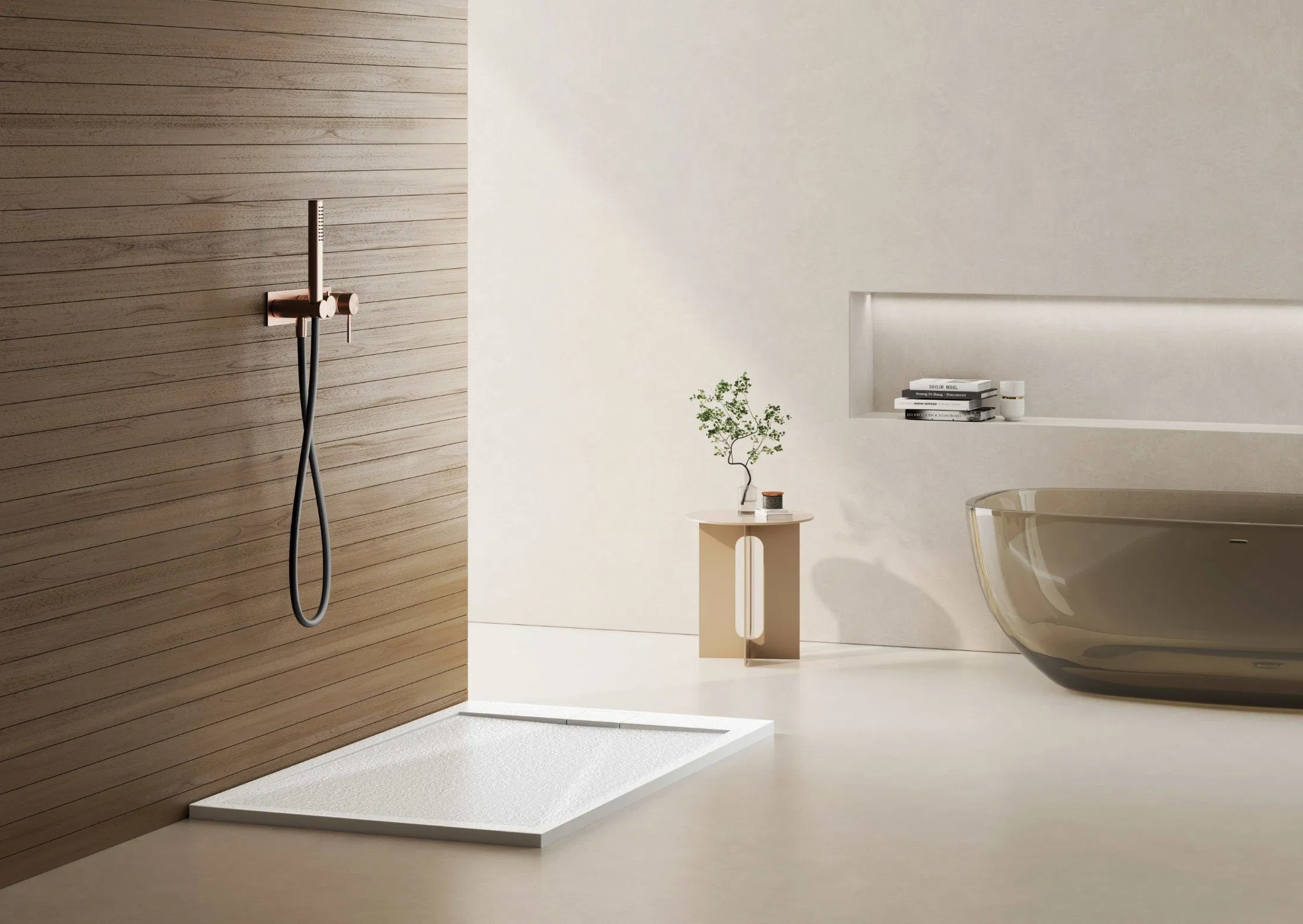 Advanced Solid Surface China OEM Factory Square Shape Bathroom Shower Base Artificial Stone Shower Tray