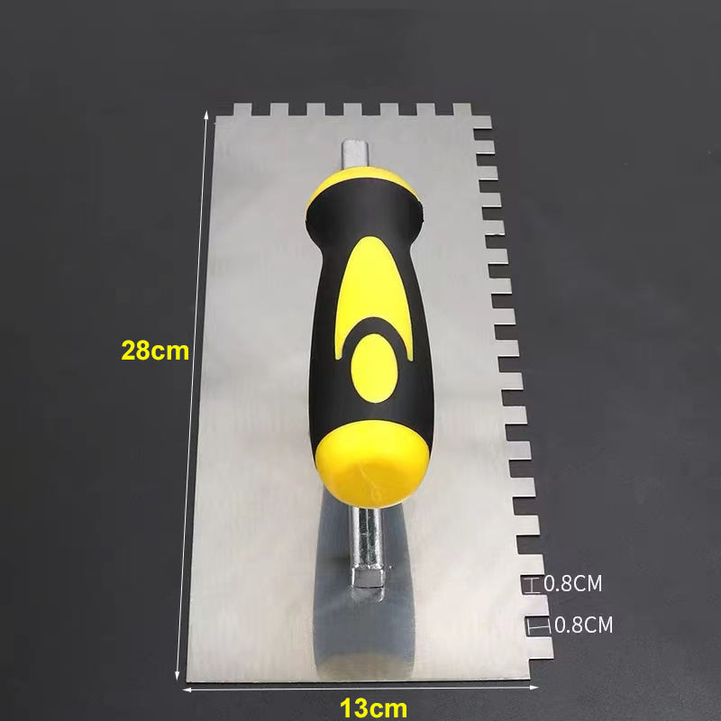 Modern Design Notch Trowel for Porcelain Tile Installation