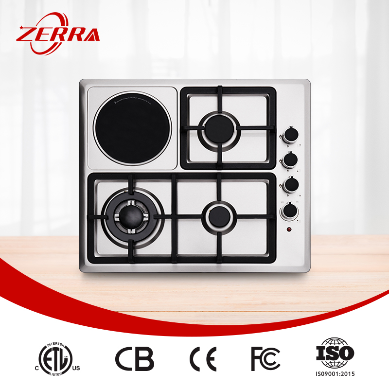 European Style Kitchen Appliance Gp Type Gas Hob 3+1