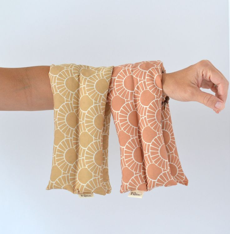 Custom Large Microwave Heating Pad Seed Wheat Bag Moist Heat Pack for Neck Back Shoulder Hot Compress