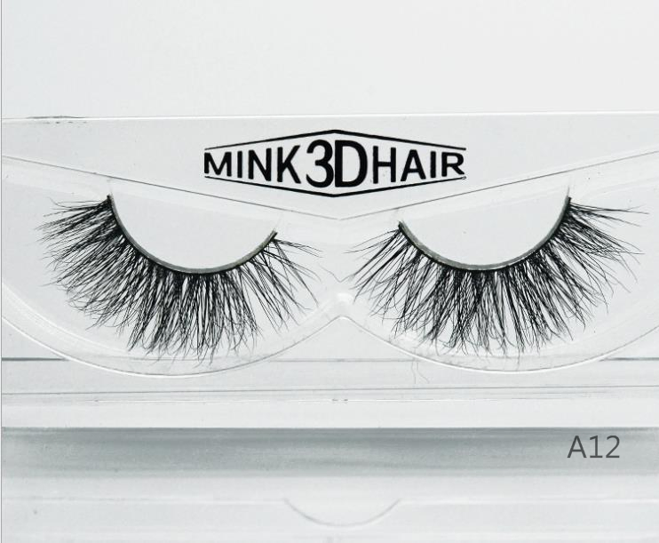 1 Pair Mink Lashes 3D Mink Eyelashes 100% Cruelty Free Lashes Handmade Reusable Natural Eyelashes Popular False Lashes Makeup
