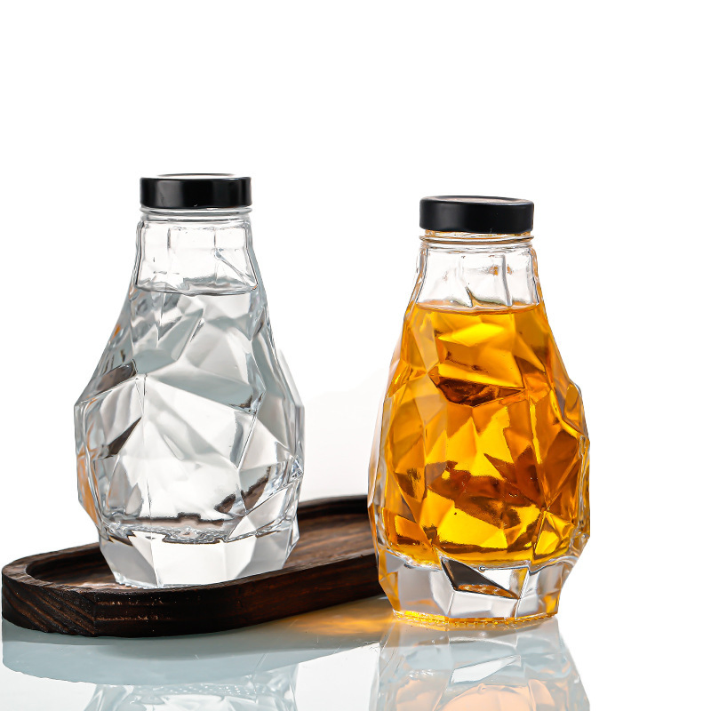 350ml Empty Glass Honey Bottles Jars Glass Bottle for Honey
