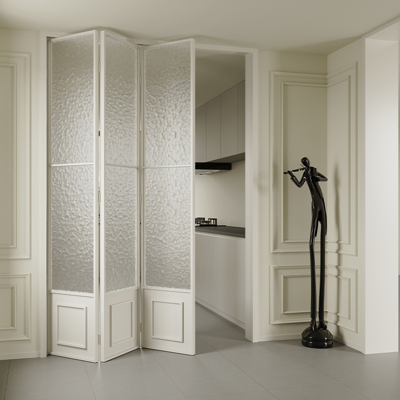 Foldable Glass Railing for Small Balcony - Space-Saving Solution for Apartments