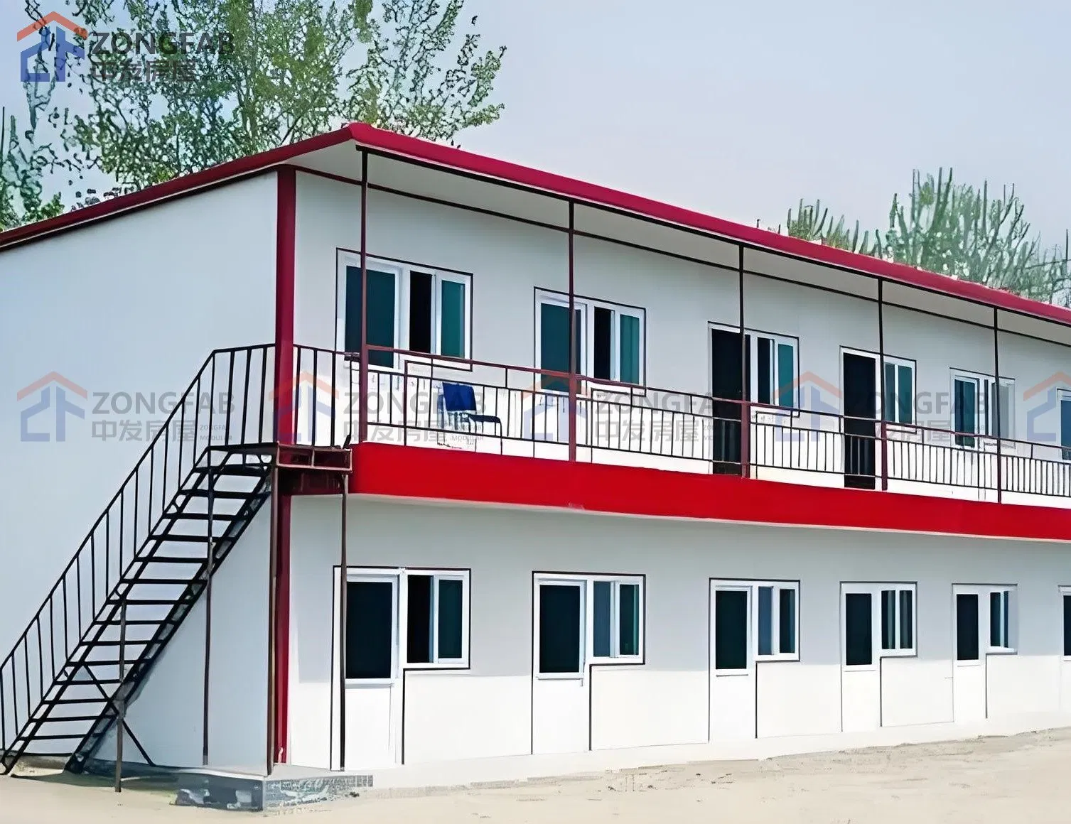 Flexible Layout Modular Design Thermal Insulation Foam Sandwich Panel Board House