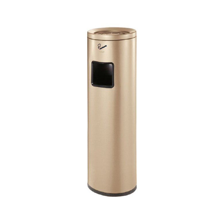 Hot Selling Stainless Smoking Sleek Steel Ashtray Ash Can for Kitchen for Hotel