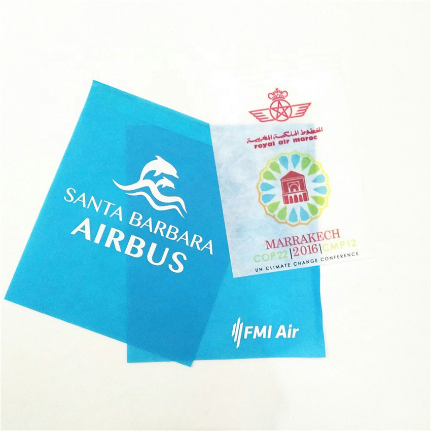 Manufacture Price with Airline Disposable Headrest Cover Airline Seat Headrest Cover