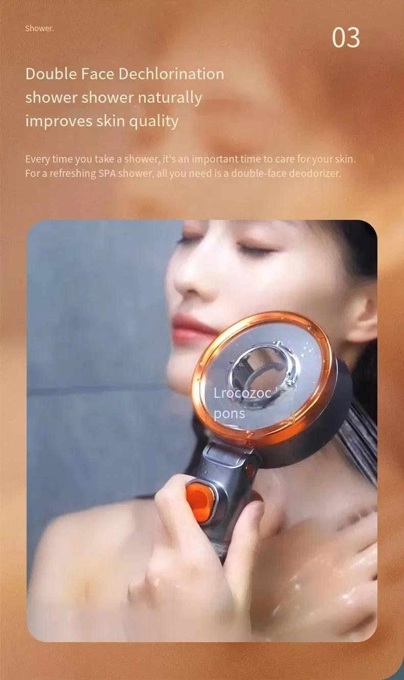 Modern High Pressure Massage ABS Head Filter Spray