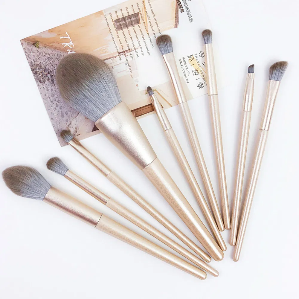 Wholesale Cosmetic Brushes Kit 5 PCS Professional Foundation Makeup Brush Set for Face Eye Shadow