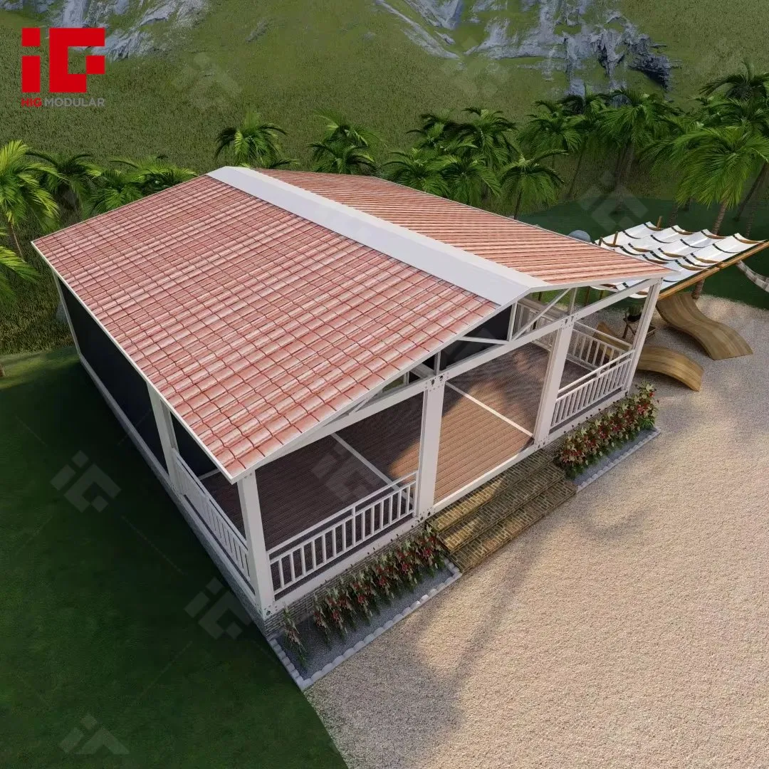 China Garden Ready Made Mobile Homes Prefabricated Container Apartment House for Sale