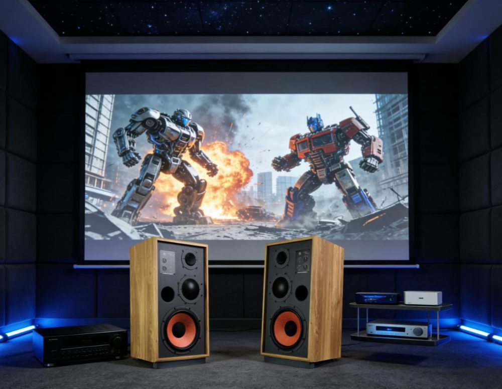 Brand-New Products Three-Way Crossover High-Power Bass Audio Speaker for Bars and Cafes