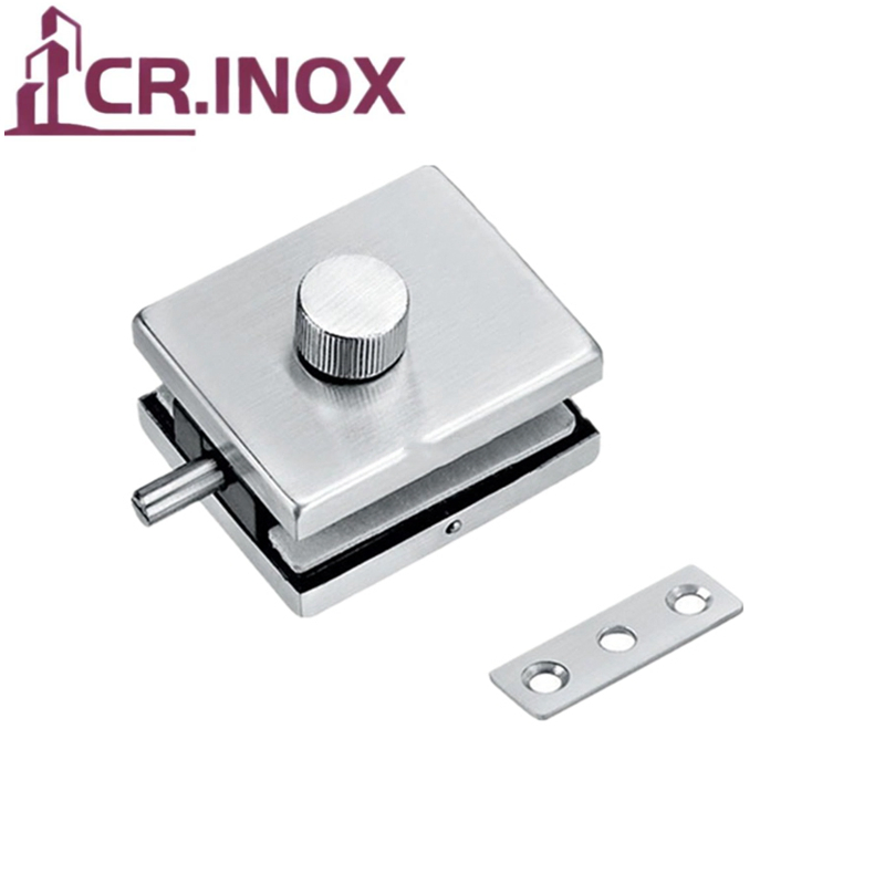 Glass Door Accessories Cover Plate Stainless Steel Patch Fitting