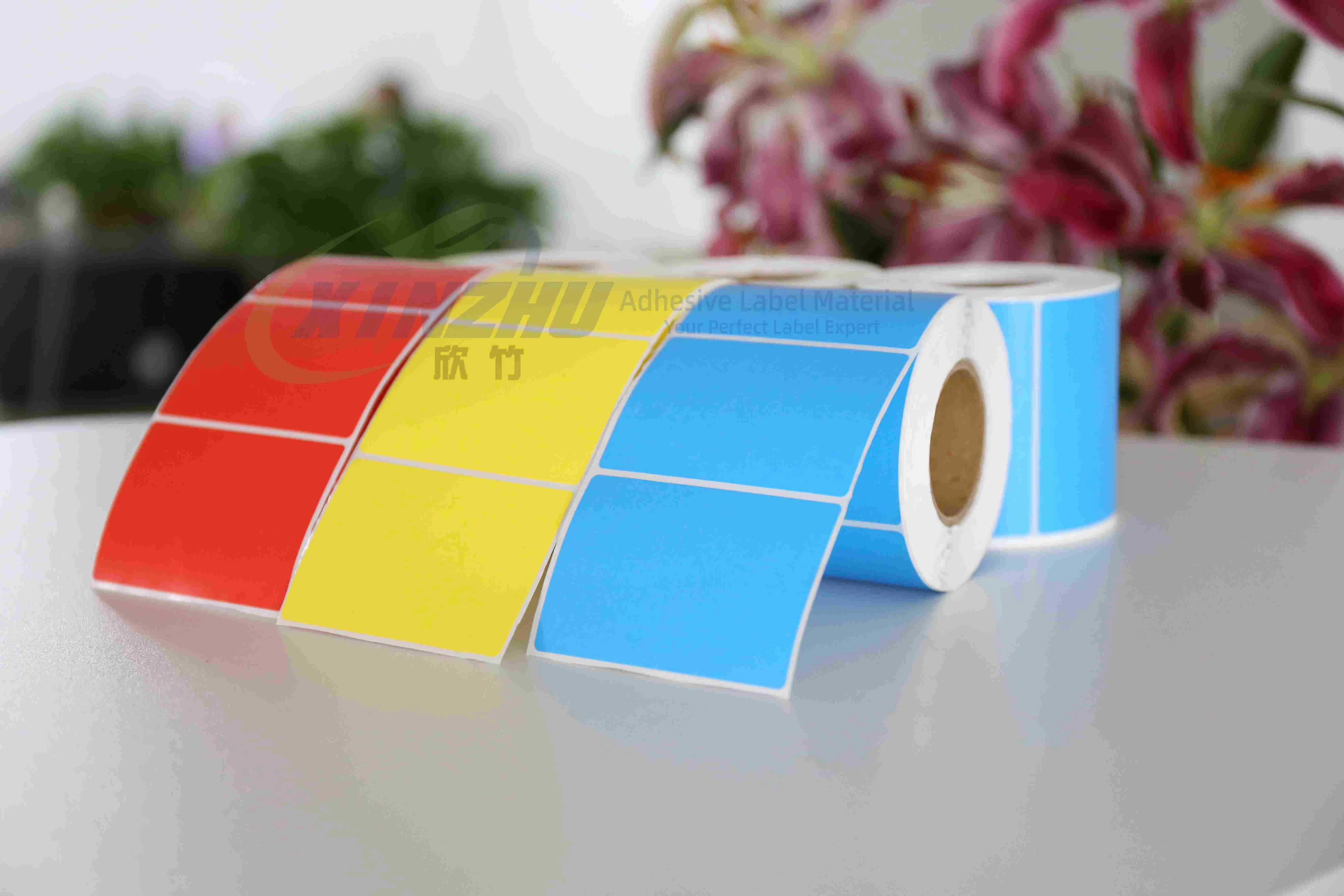 Double Color Thermal Sticker Barcode Self Label Material