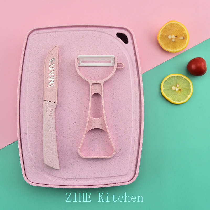 Outdoor Picnic Knife Set Multi-Functional Chopping Board Carrying Case Zihe Kitchen