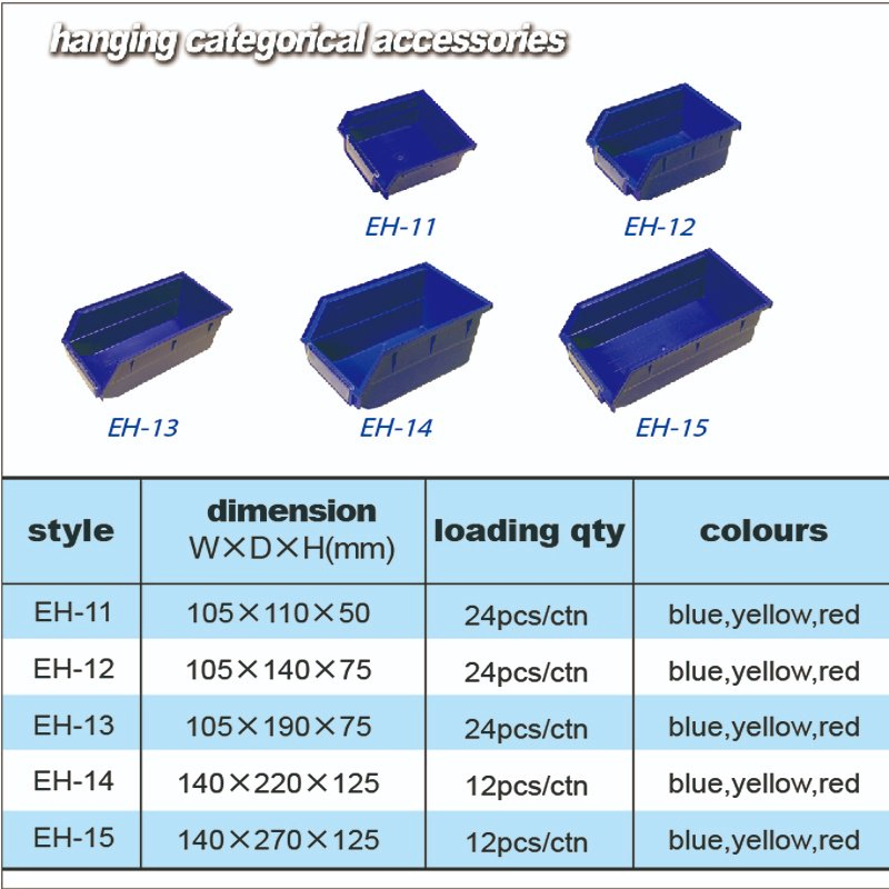 Back Bundle Plastic Workbin