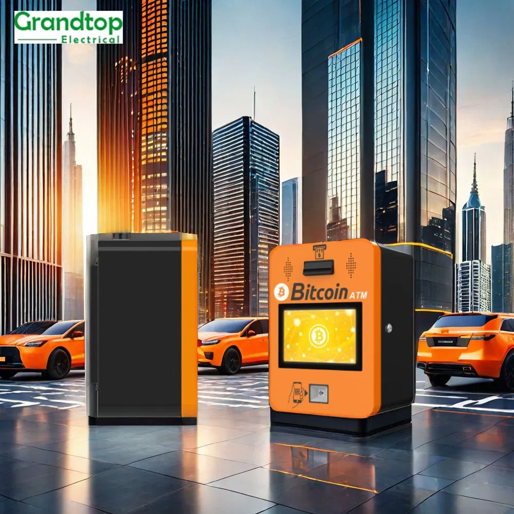 10.1 Inch Desktop Self Service Kiosk ATM Machine with Btc Token Exchange