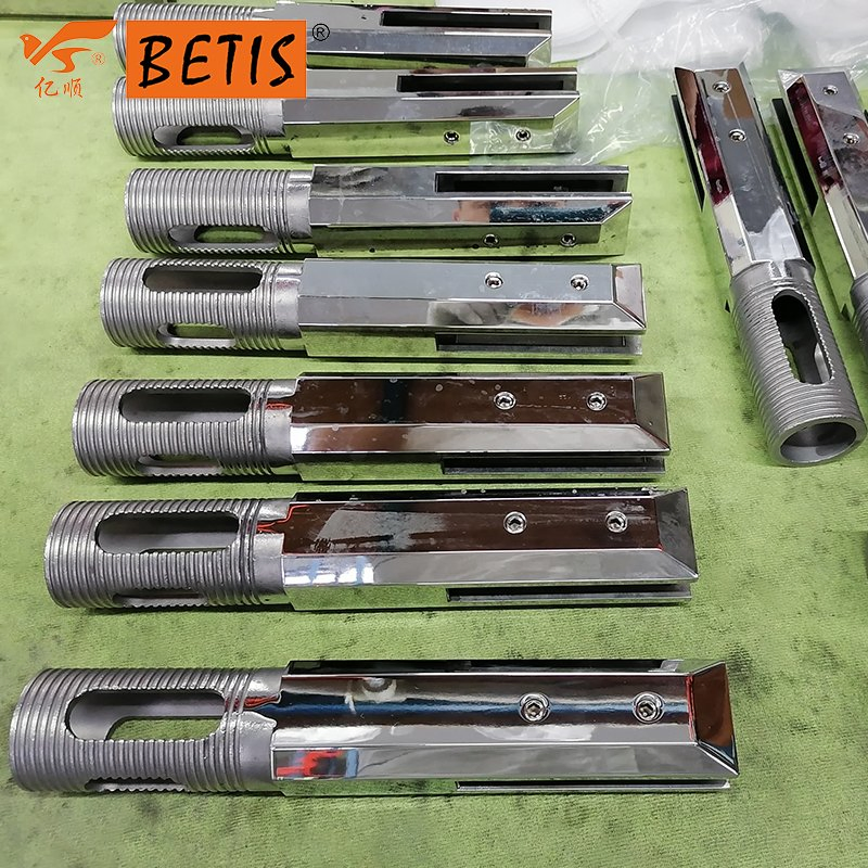 OEM Bathroom Shower Glass Door Hardware High Quality 2205 Grade Stainless-Steel Handrail Spigot