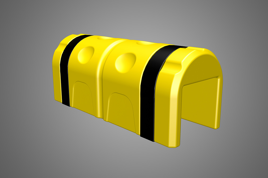 New Style Plastic Column Protection for Rack with Wholesale Price