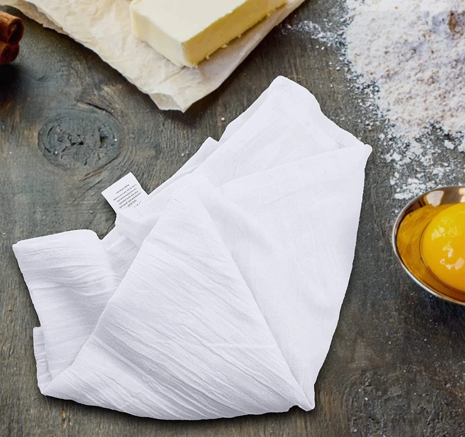 Kitchen Flour Sack Tea Towels, 28" X 28" Ring Spun 100% Cotton Dish Cloths Machine Washable for Cleaning & Drying Tea Towels