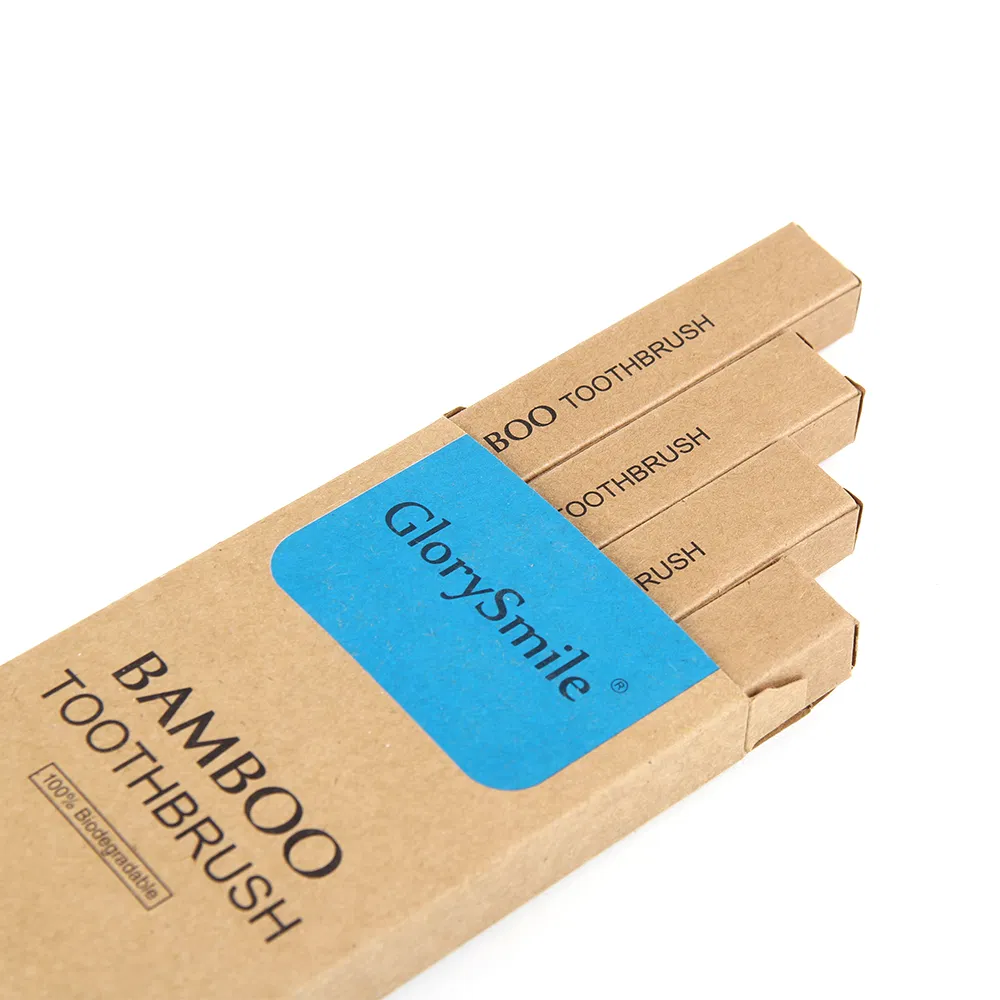 Hot Selling Hotel Disposable Toothbrush Wholesale Soft Nylon Bristle Wooden Toothbrush for Cleaning