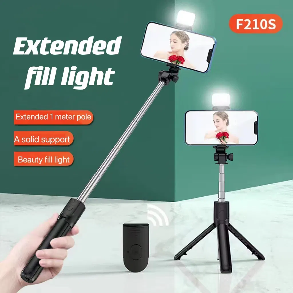 2024 New Folding Smart Mobile Mini Flexible Wireless Bluetooth Selfie Stick Tripod Photographic Accessories
