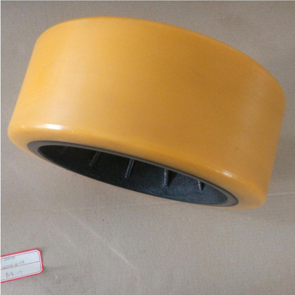 Manufacturers Direct Sales of PU Forklift 80*37 Forklift Bearing Wheel