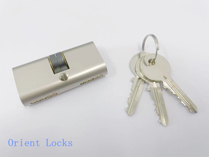 Double Cam Lock Cylinder 54mm Oval