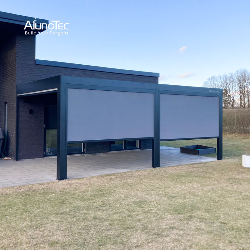 Insect-Resistant External Fabric Blinds Outdoor Roman Zip Screen Roller Shutters Blind