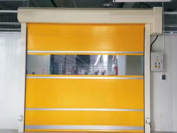 Factory Price Factory Outside High Speed Spiral Door with Hard Metal